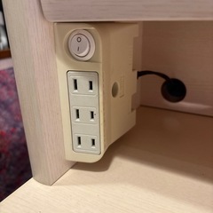 【配送可能】学習机・本棚上・ワゴンの画像