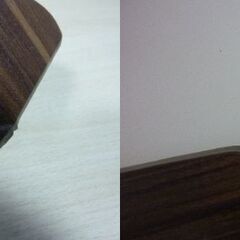 無料差し上げます　未使用/新品　テーブル　折りたたみテーブル　リバーシブル天板　ジャンク扱い　DIY素材にの画像