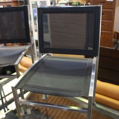 【川崎市宮前区リサイクルオフ】ACTUS　アクタス　ガラス天板　ダイニング　椅子4点setの画像