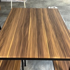 LOWYA ロウヤ ダイニングセット ベンチ イス2脚 ベガコーポレーション ヴァルノートテーブル ブラウン 家具 札幌市白石区の画像