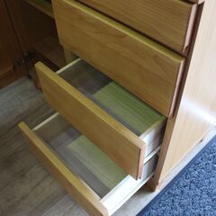 【川崎市宮前区リサイクルオフ】ニトリ　NITORI　ローチェスト　W80cmの画像