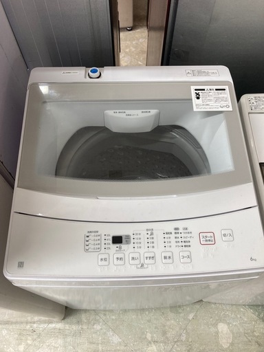 ニトリ 洗濯機 6.0kg 2022年製 NTR60 リサイクルショップ宮崎屋　住吉店25.11.19