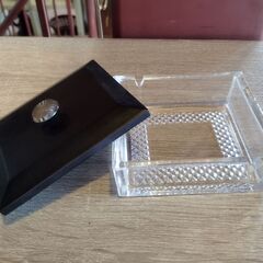 蓋付き 小物入れ ガラスケース アクセサリー入れ /HJ-0568 2Fの画像