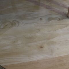 【川崎市宮前区リサイクルオフ】北欧風　丸テーブル　椅子4点set　ナチュラルカラーの画像