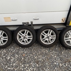 【お話中】軽自動車.ブリヂストン.VRX2.スタッドレス.社外ホイール.4本セット.155/65R13の画像