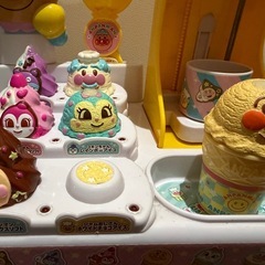 アンパンマンのアイスクリーム屋さんの画像