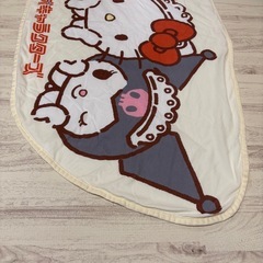 サンリオ ハローキティ クロミ マイメロディもこもこ毛布ひざ掛け布団ブランケットの画像