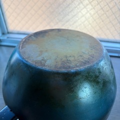 塗層なし　鉄のフライパン20cm
深型　蓋付きの画像