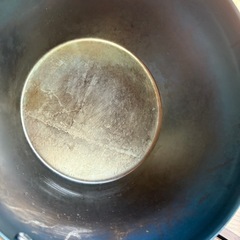 塗層なし　鉄のフライパン20cm
深型　蓋付きの画像