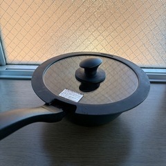 塗層なし　鉄のフライパン20cm
深型　蓋付きの画像