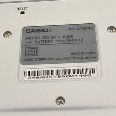 カシオ 電子辞書 EX-word XD-GT9500の画像
