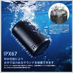 ポータブルbluetoothスピーカー　新品の画像