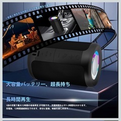 ポータブルbluetoothスピーカー　新品の画像