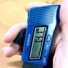 姫路産　ヌメ革風牛革端材の画像