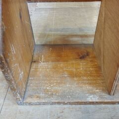 昭和レトロ 木製 本立て ブックスタンド レトロ /HJ-0567 2Fの画像