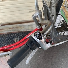 IncenceHDR 赤　ママチャリ　自転車　26インチ　変速付きの画像