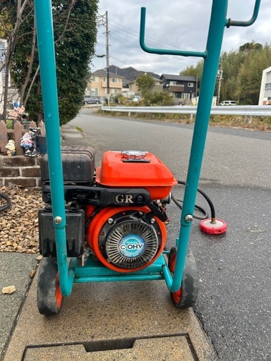 最終值下の為　◆動作良好！ 高圧洗浄機 クボタ SDW1109 エンジン高圧洗浄機 クボタ