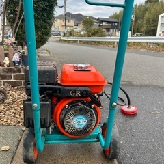 ◆動作良好！ 高圧洗浄機 クボタ SDW1109 エンジン高圧洗浄機 クボタ の画像