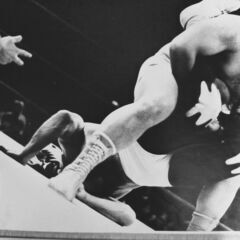 1970年代の生の写真(特大：56cmx45cm) ミルマスカラス・バックランド他、太田裕美(1枚だけ)の画像