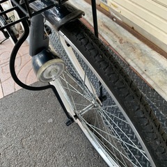 CASTANET　白　ママチャリ　自転車　26インチ　変速無しの画像