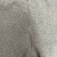 【80】ユニクロ リブレギンス グレー ベビー服の画像