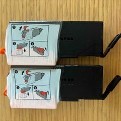 CANON 純正 BCI-351XL BK ブラック[大容量]2個 オリジナル　インクタンクの画像