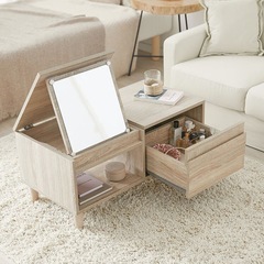 LOWYA テーブルドレッサー　ロータイプの画像