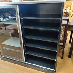 【愛品倶楽部柏店】KAGA 1枚スライド扉120カウンター リコ 幅120cmの画像