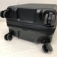 エース イグザクト 機内持込みサイズ スーツケース （拡張機能付き）ブラックの画像