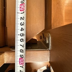 ロフトベッド　下に収納などできます！の画像