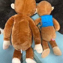 おさるのジョージ　２つセットの画像