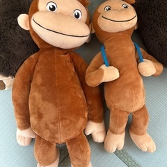 おさるのジョージ　２つセットの画像