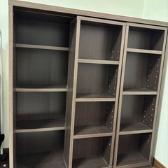 本棚　スライド式の画像