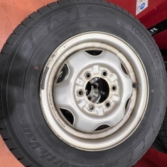 タイヤ4本セット(ほぼ新品-195/80R15)の画像