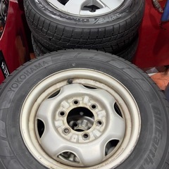 タイヤ4本セット(ほぼ新品-195/80R15)の画像