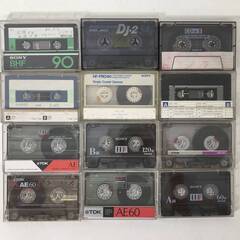💚🧡💜【録音消去済み】中古 カセットテープ 100本～ 4000円～💚🧡💜の画像