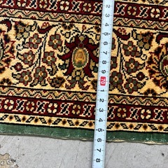 未使用/保管品/ラグマット/絨毯/ペルシャ/インテリア/シルクの画像