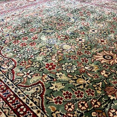 未使用/保管品/ラグマット/絨毯/ペルシャ/インテリア/シルクの画像