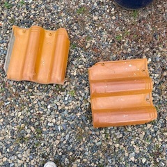 セメント瓦　モニエル　平板の画像