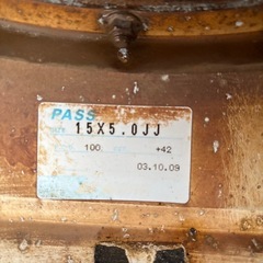 15インチホイールの画像