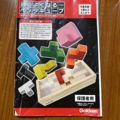 パズル　ペンタキューブ　立体パズルの画像