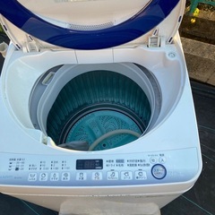 シャープ　洗濯機　7kgの画像