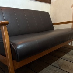 2人掛けソファ　の画像