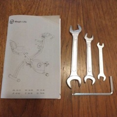 Magic Life フィットネスバイク 折りたたみ機能付き の画像