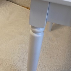 【ニトリ】フレンチアンティーク調ホワイトシャビー センターテーブル (幅75cm)の画像