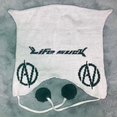 ADULT VIRUS ビーニー ニット帽の画像