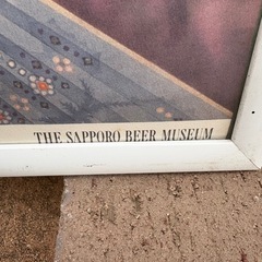 昔のサッポロビールポスターの画像