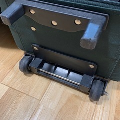 スーツケース　グリーンの画像