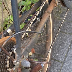 【クロスバイク】ブリヂストン マークローザ 27型 アルミ シマノ7速 AUTO LED　の画像