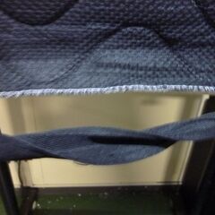 ※取引中/売約済***********未使用　倉庫保管エラー入庫品　 ポケットコイルマットレス 三つ折り 極厚20cm 体圧分散 メッシュ 通気性 ウレタン トリプルエッジサポートの画像